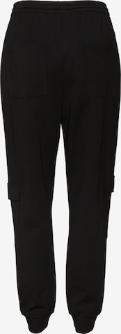 VERO MODA Tapered Cargo Pants 'Eva' in Black