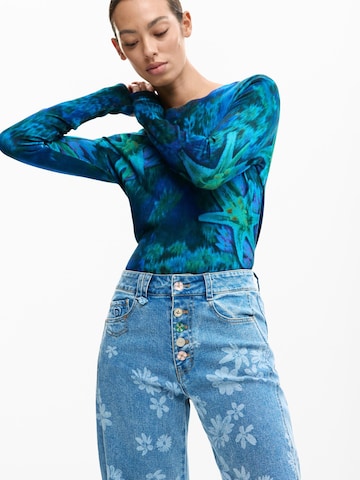 Desigual Lużny krój Jeansy w kolorze niebieski