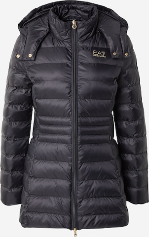EA7 Emporio ArmaniPrijelazna jakna - crna boja: prednji dio