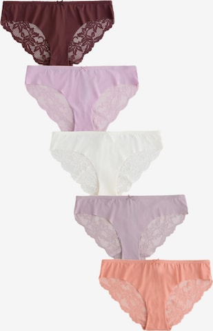 purpurinė Next Moteriškos kelnaitės: priekis