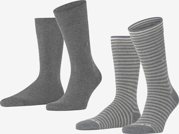 Chaussettes BURLINGTON en gris : devant