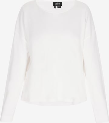 usha BLACK LABEL Pullover in Weiß: Vorderseite