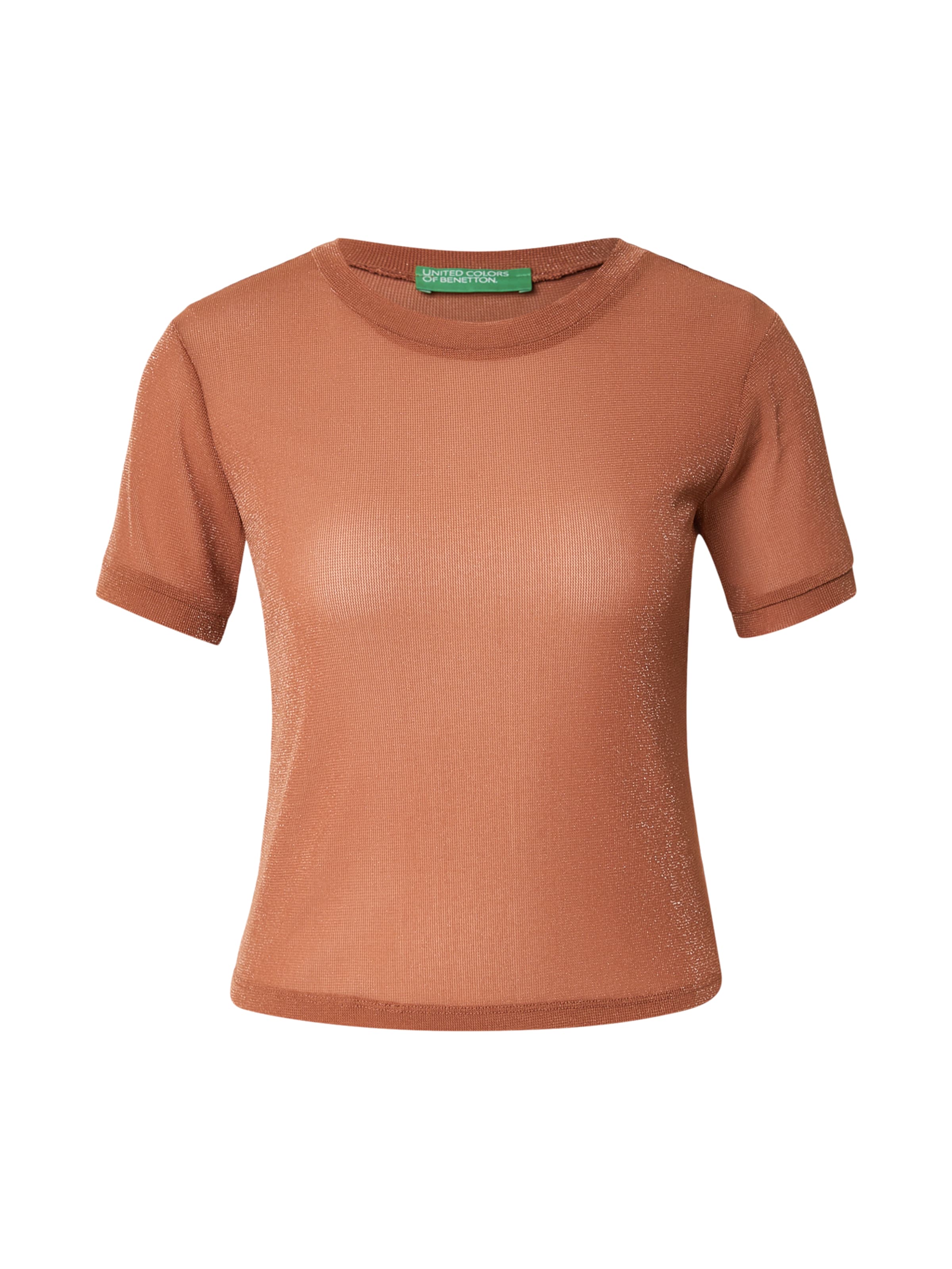 UNITED COLORS OF BENETTON - Camiseta en marrón: frente