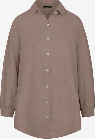 SASSYCLASSY Blouse in Grey: front