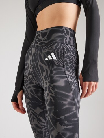 ADIDAS PERFORMANCE Скинни Спортивные штаны 'Optime Essentials' в Черный