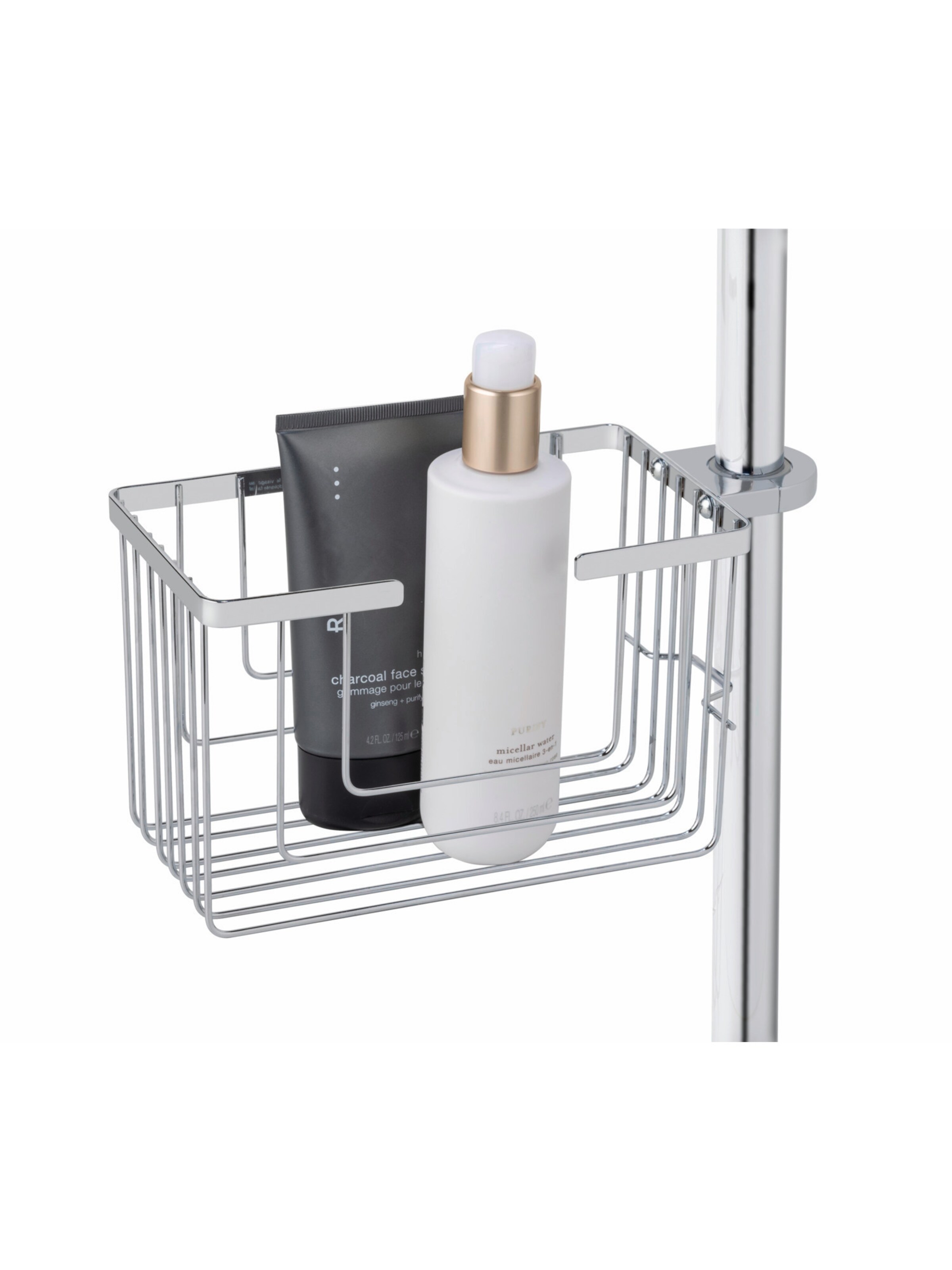 Wenko Shower Accessories 'Valognes' in Silver