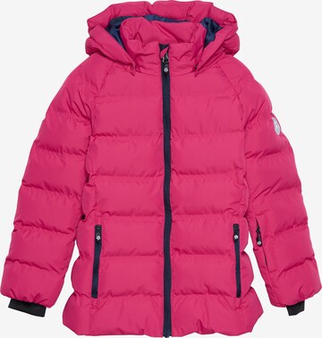 COLOR KIDS Winter Jacket in Pink: front