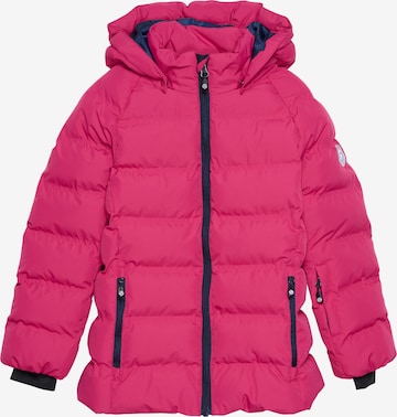 COLOR KIDS Winter Jacket in Pink: front