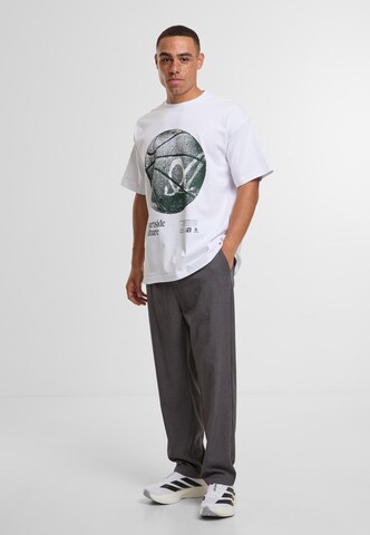 Maglietta 'Courtside' di Another Cotton Lab in bianco