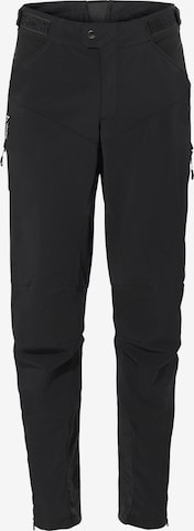 VAUDE Regular Athletic Pants 'Qimsa II' in Black: front