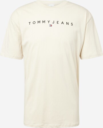 Tommy Jeans Shirt in Beige: voorkant