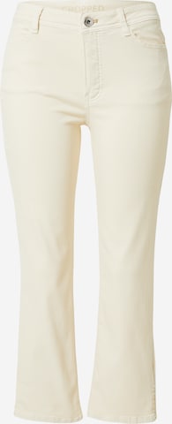 TAIFUN Slimfit Jeans i beige: forside