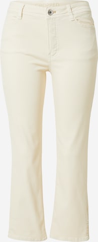 TAIFUN Slim fit Jeans in Beige: front