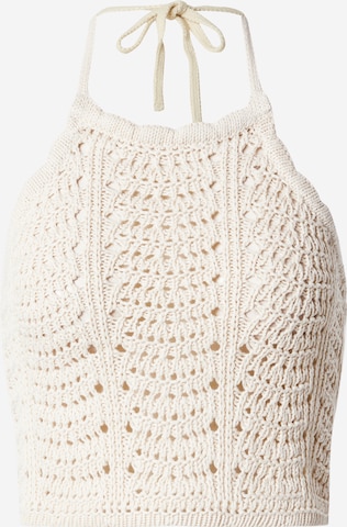 VERO MODA Knitted Top 'HAWAII' in Beige: front