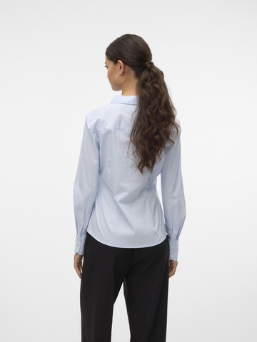 VERO MODA Blouse 'VMANNA' in Blauw