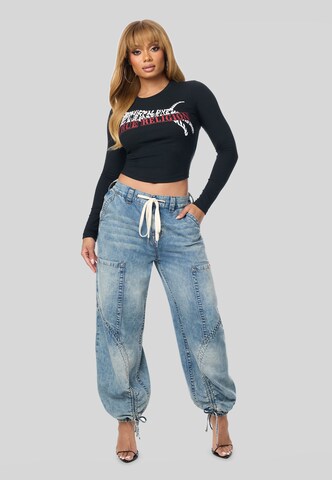 Maglietta di True Religion in nero: frontale
