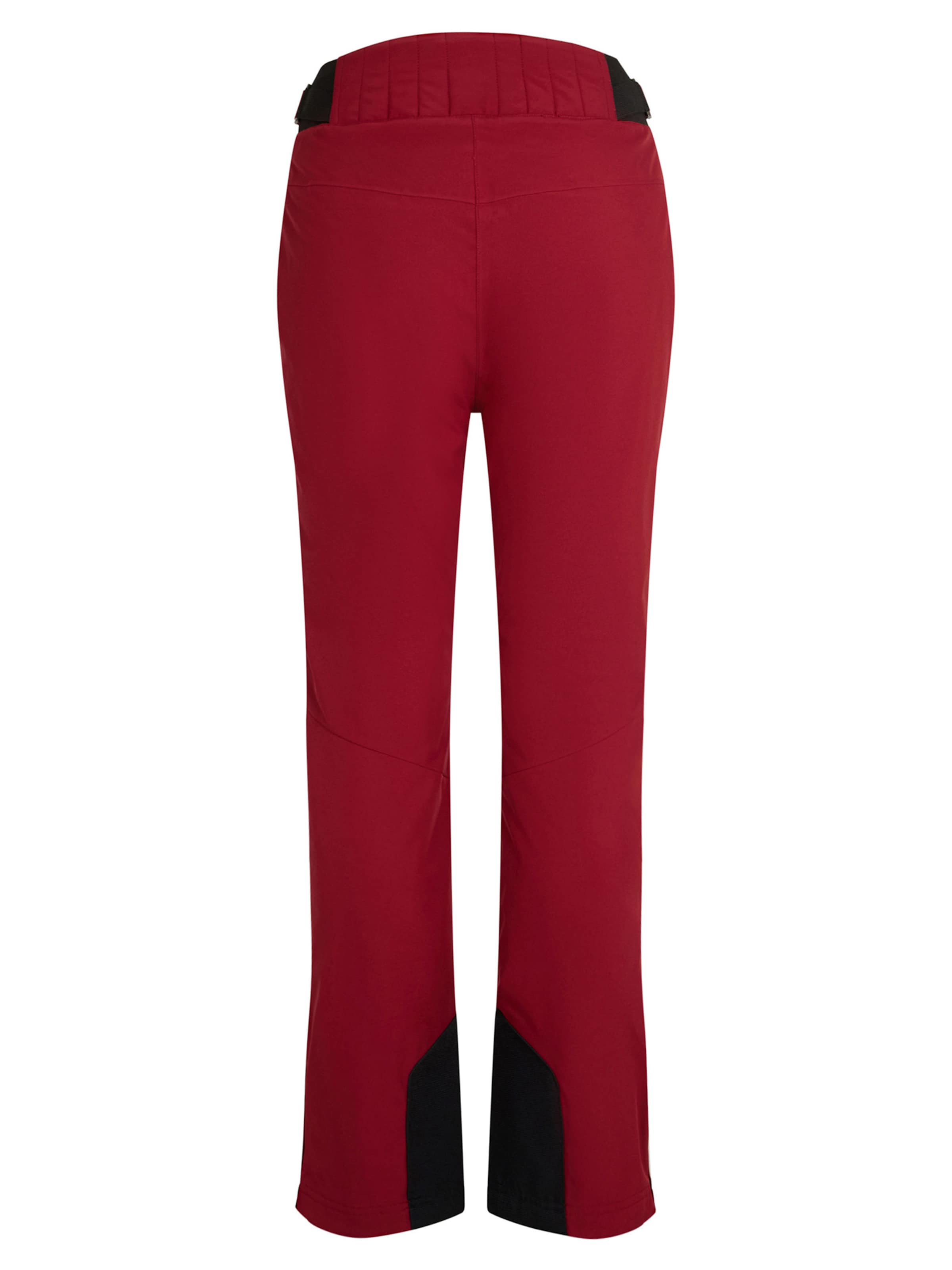 ZIENER Slim fit Outdoor Pants 'Z ' in Red