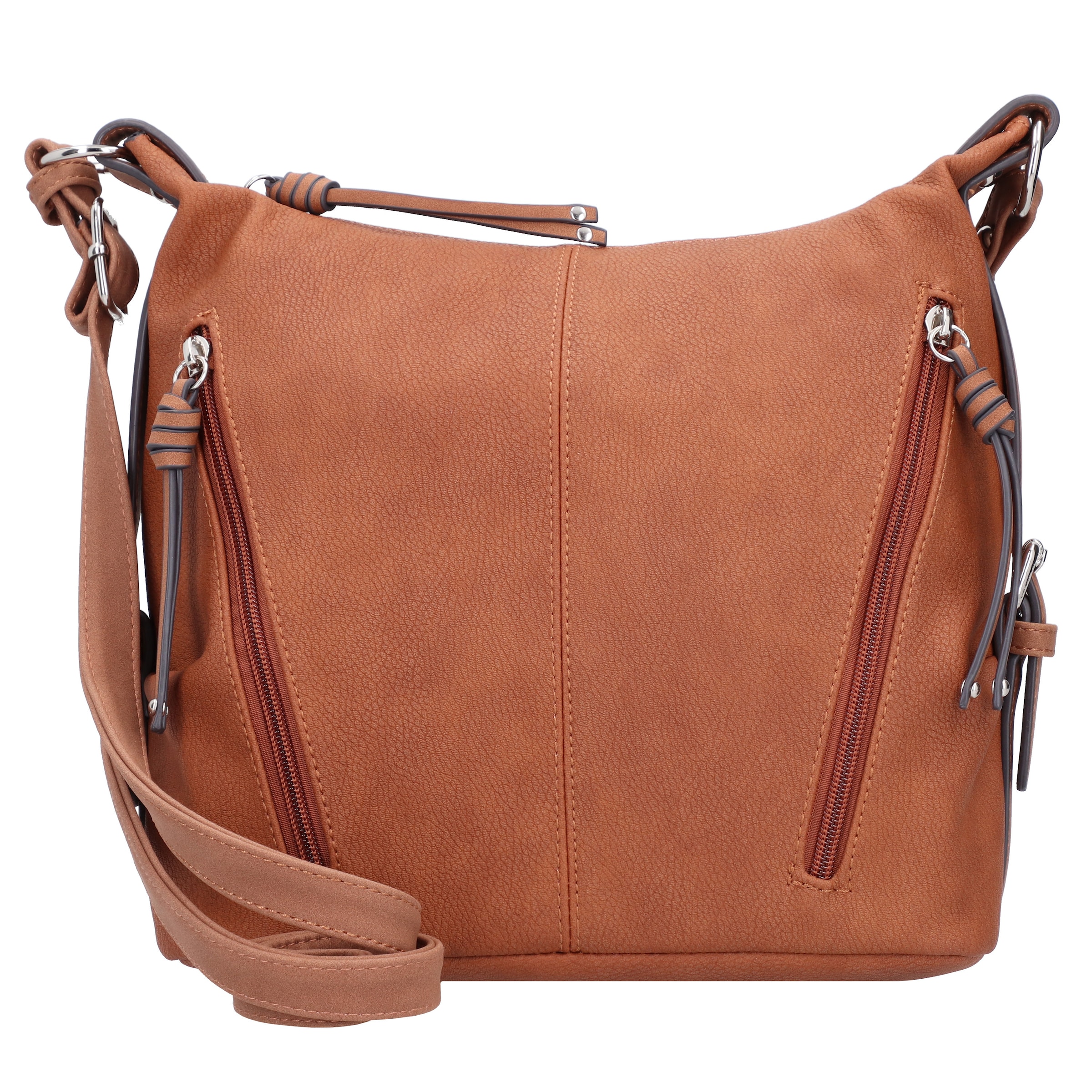 TOM TAILOR Handtas Caia in Cognac ABOUT YOU