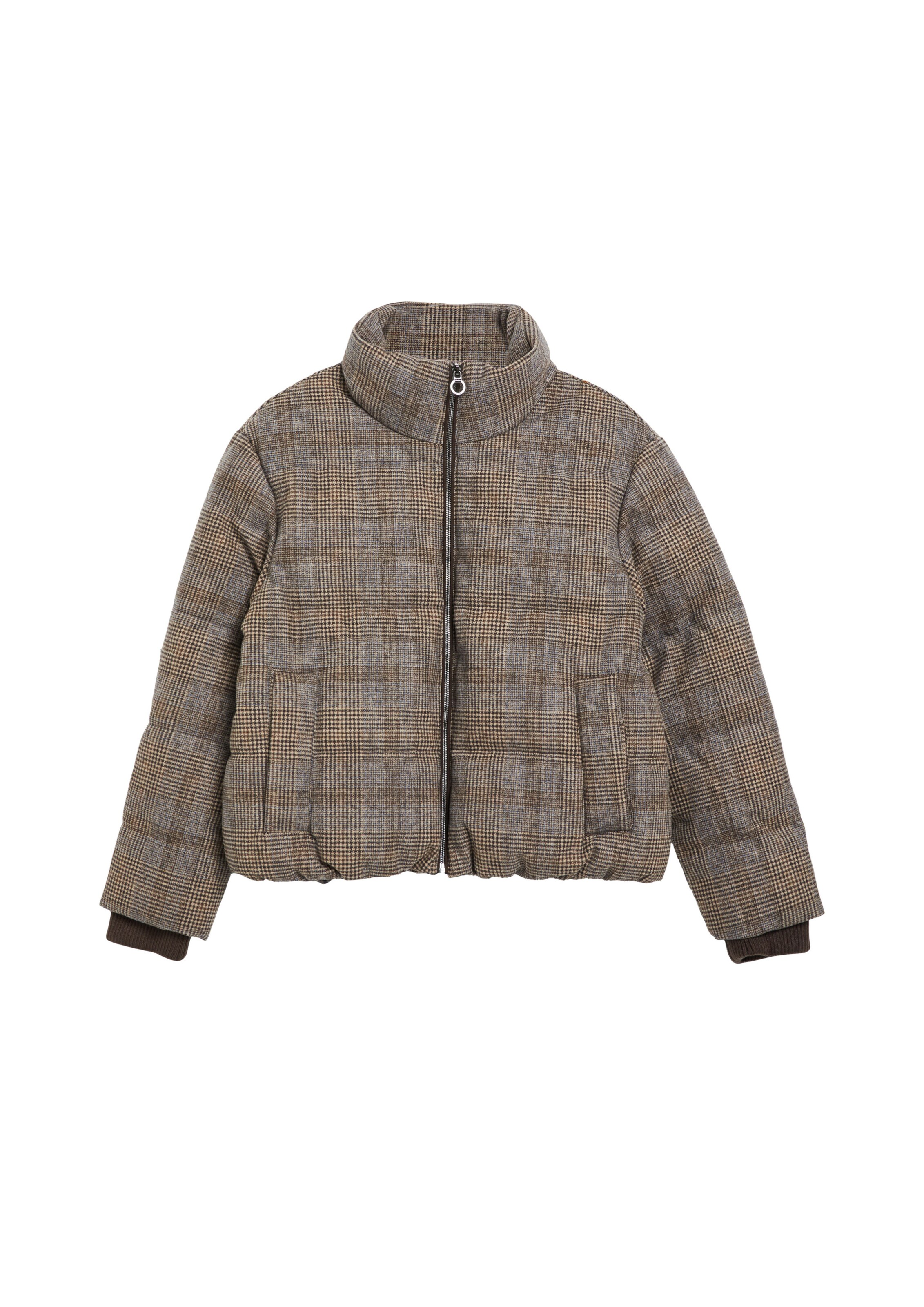 s.Oliver Winter jacket in S in Beige / Light blue / Brown, Item view