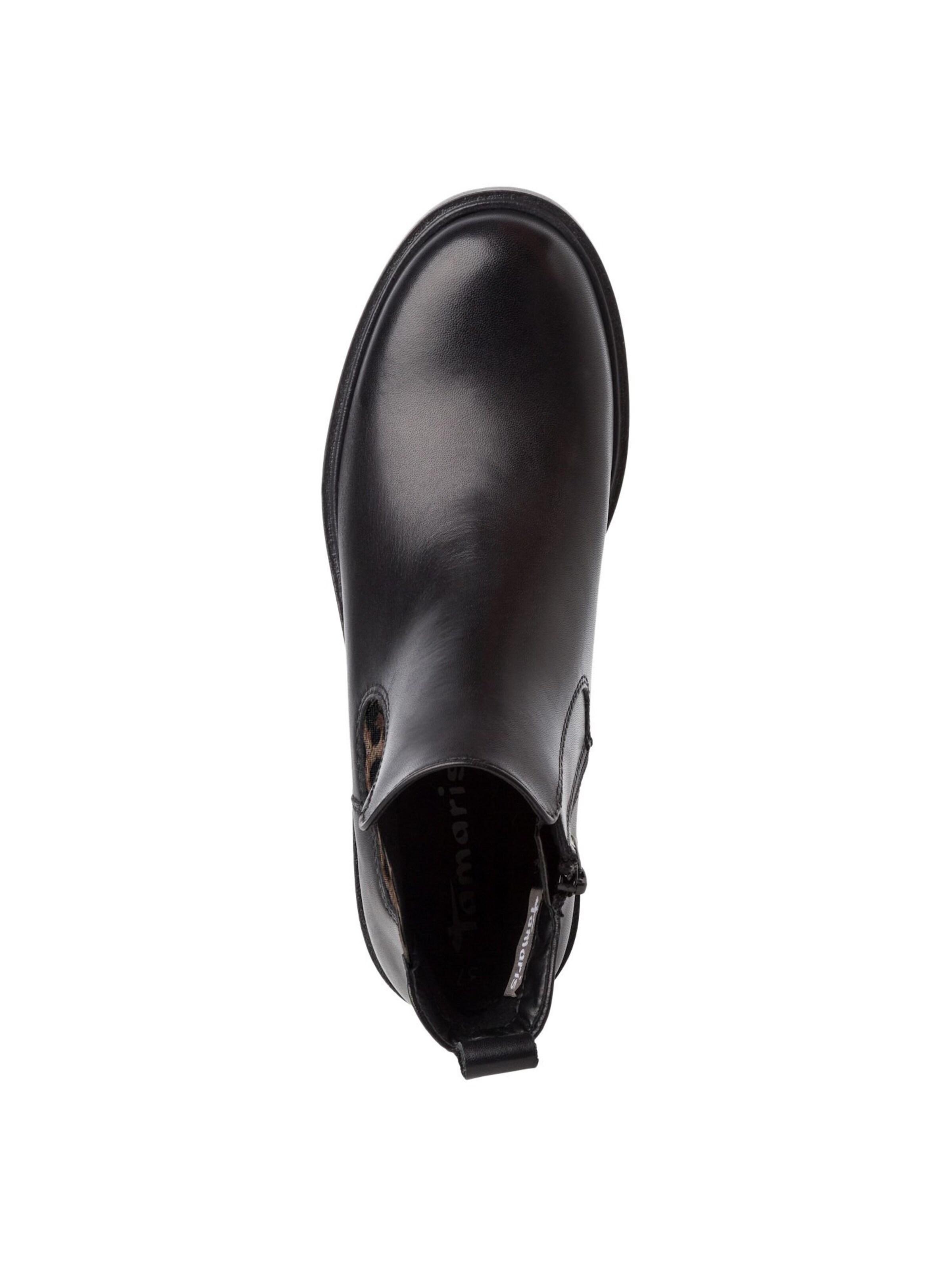 Tamaris Chelsea boots in Black