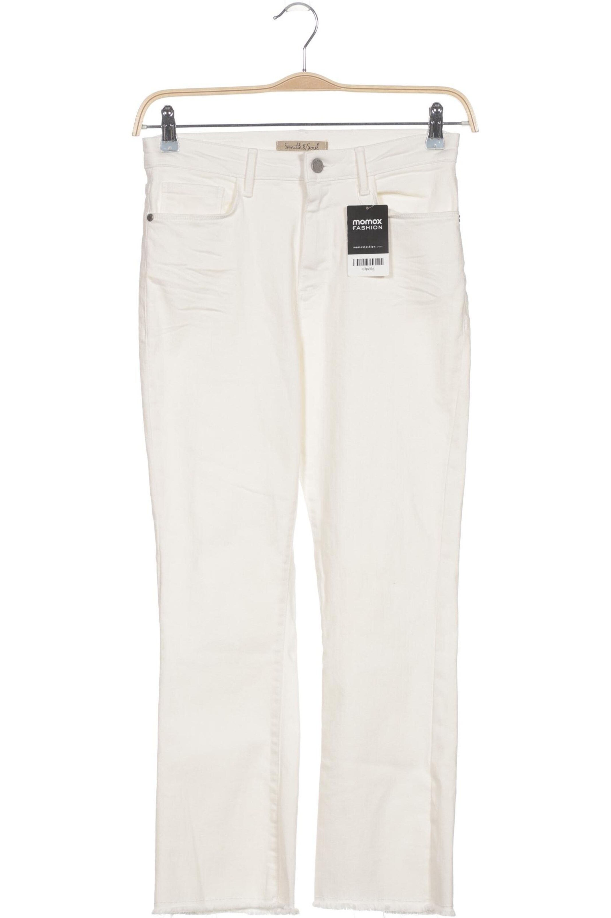 Smith&Soul Jeans 27-28 in Weiß: Vorderseite