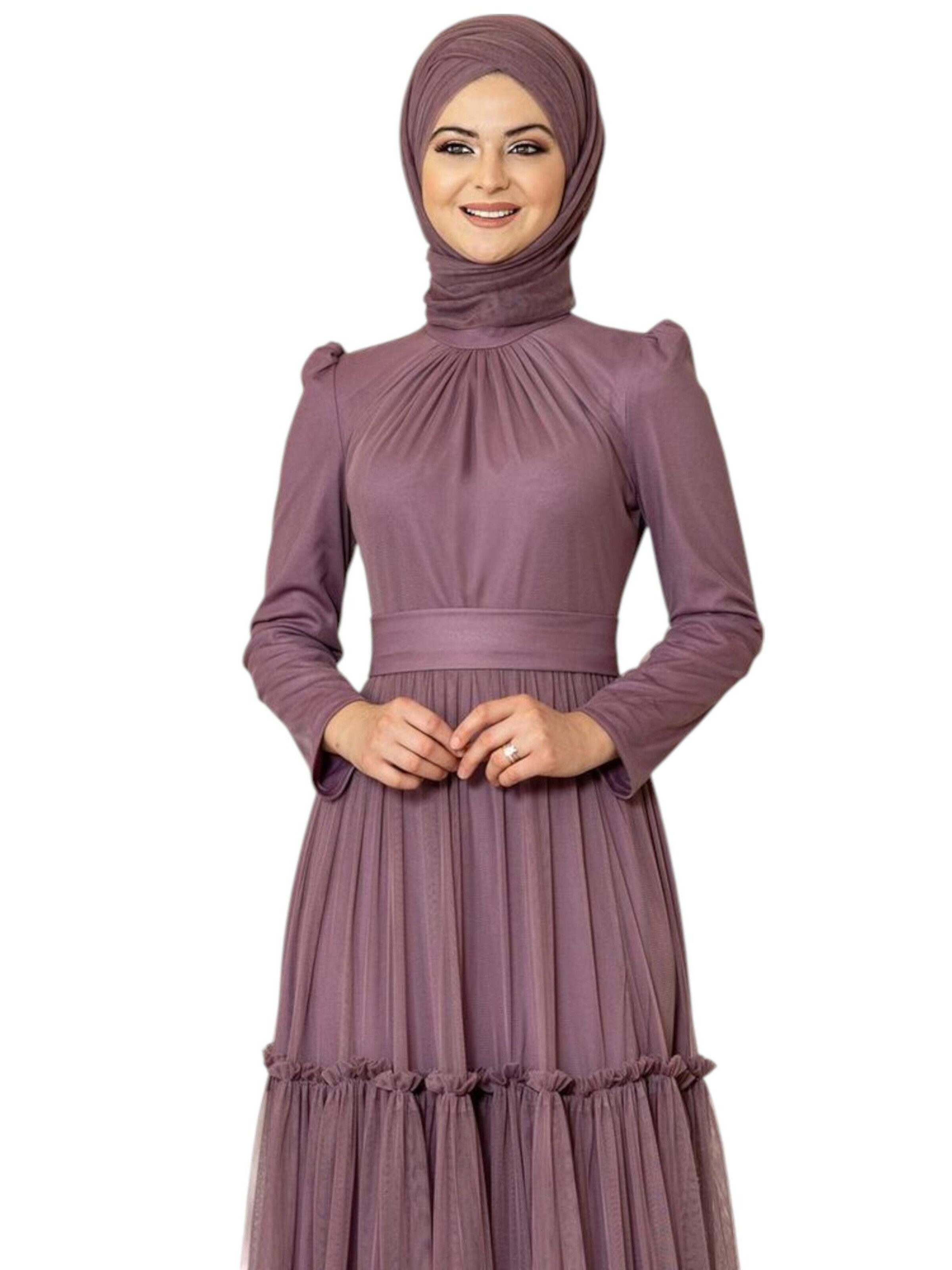 Robe de soirée 'LAYLA' fashionshowcase en violet