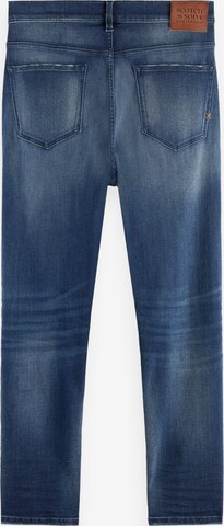 SCOTCH & SODA Slimfit Jeansy 'The Drop regular tapered jeans' w kolorze niebieski