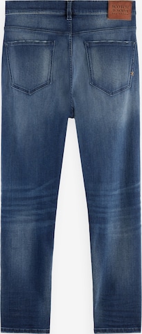 SCOTCH & SODA Slimfit Kavbojke 'The Drop regular tapered jeans' | modra barva