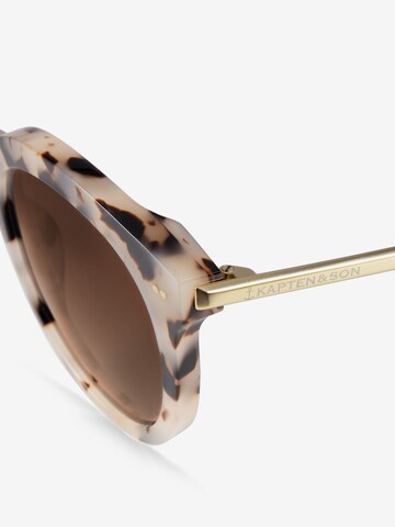 Kapten & Son Sunglasses 'Paris Sand Tortoise Brown' in Brown