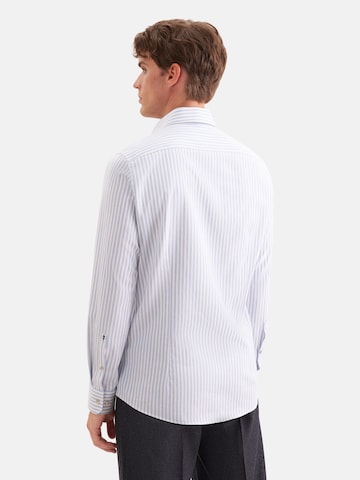 SEIDENSTICKER Slim fit Business shirt in Blue