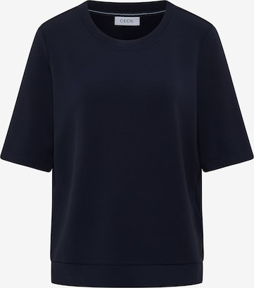 CECIL T-Shirt in Blau: Vorderseite