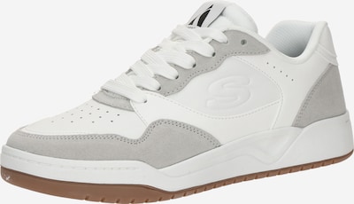 SKECHERS Matalavartiset tennarit värissä harmaa / valkoinen, Tuotenäkymä