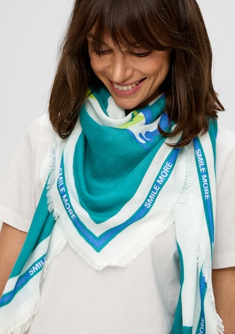 s.Oliver Doek in Blauw: voorkant