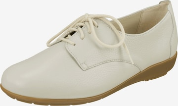 Natural Feet Lace-Up Shoes 'Larissa' in Beige: front