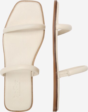 LeGer by Lena Gercke - Zapatos abiertos 'Candy' en blanco: lado