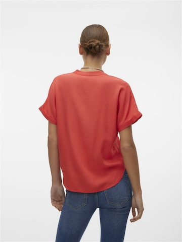 VERO MODA - Blusa 'BEAUTY' en rojo