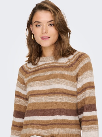 ONLY Pullover 'Abby' in Braun