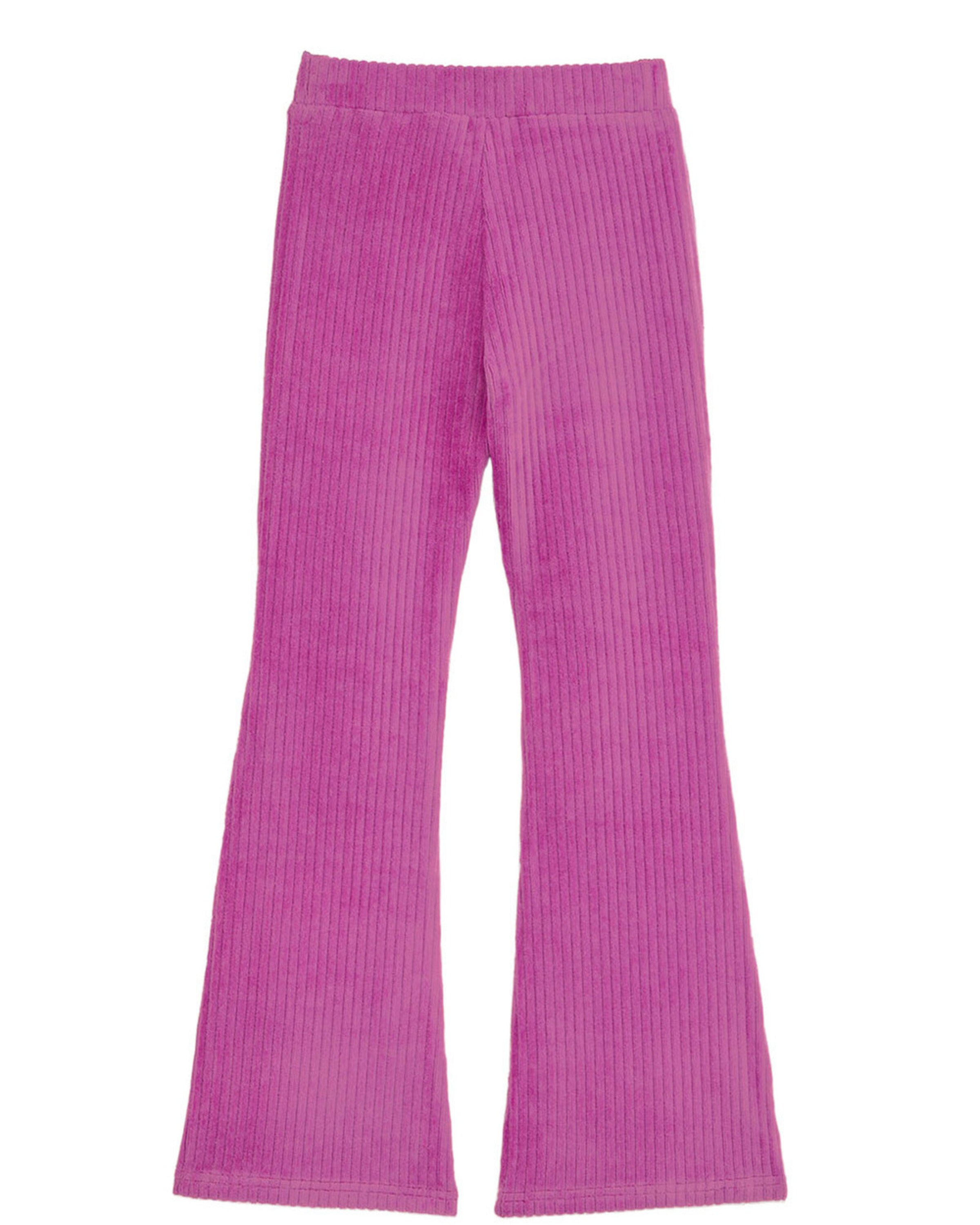 WE Fashion - Flared Leggings em roxo