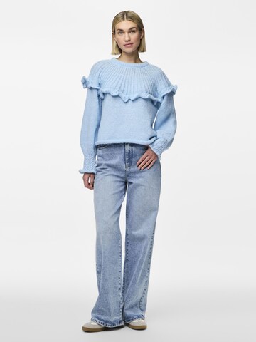 PIECES Pullover 'PCRikka' i blå