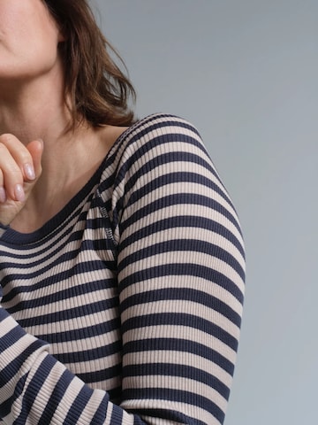 Pull-over 'Silky' Seamless Basic en bleu