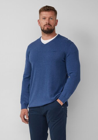 Pull-over s.Oliver en bleu : devant
