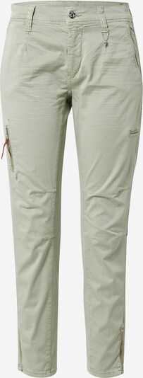 MAC Pantalon 'RICH' en vert pastel, Vue avec produit