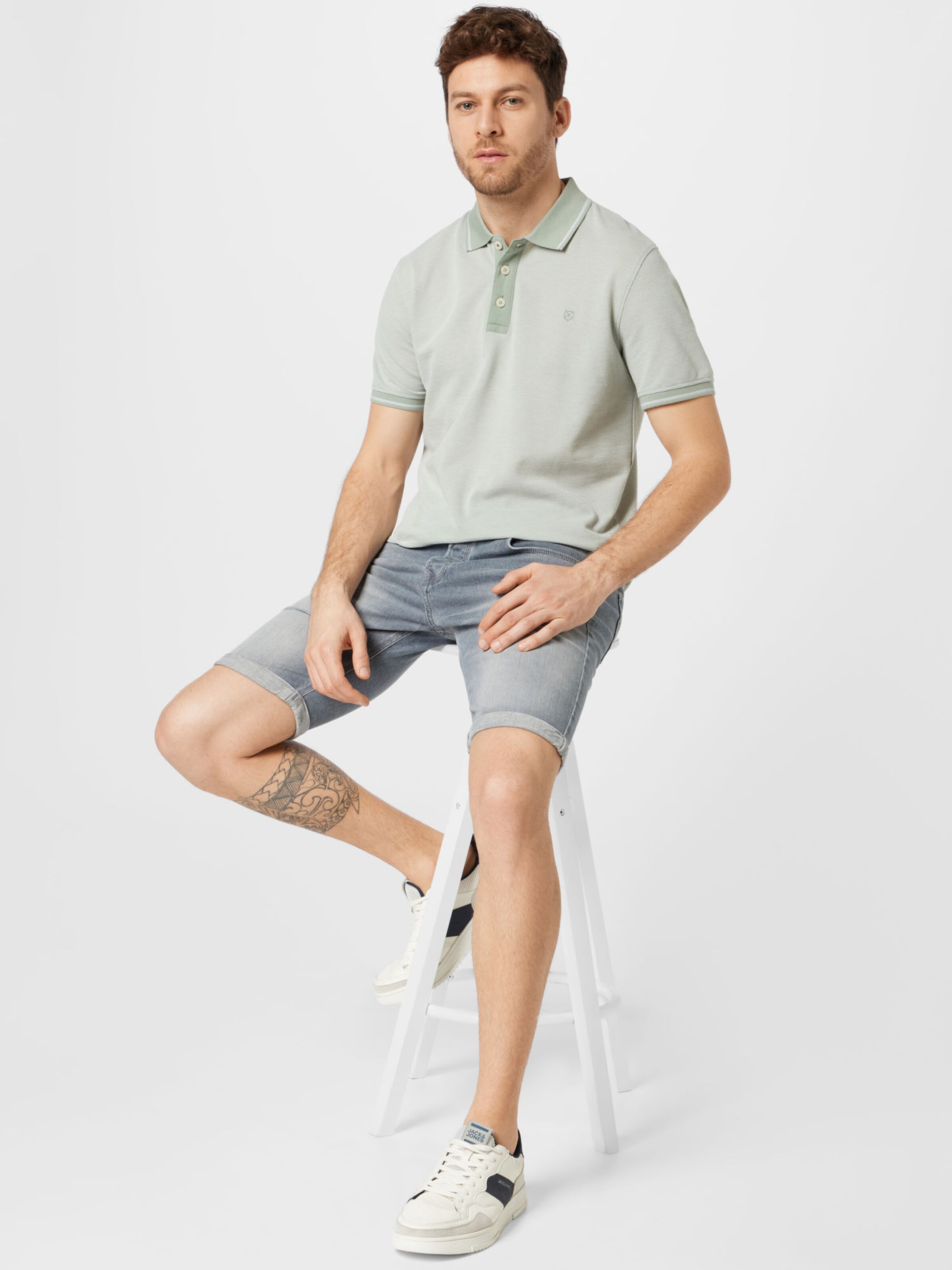 Männer Shirts JACK & JONES Poloshirt 'Win' in Pastellgrün - ZP98297 Männer Shirts JACK & JONES Poloshirt 'Win' in Pastellgrün - ZP98297