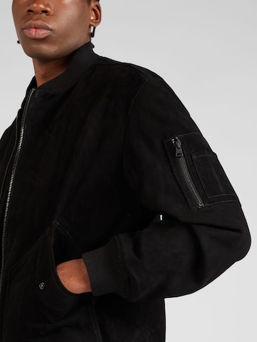 HUGO RedPrijelazna jakna 'Leato' - crna boja