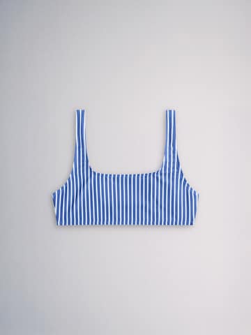 The Set Bustier Bikini zgornji del | modra barva