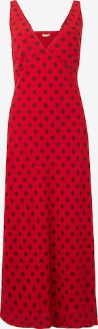 Abercrombie & Fitch - Vestido en rojo: frente