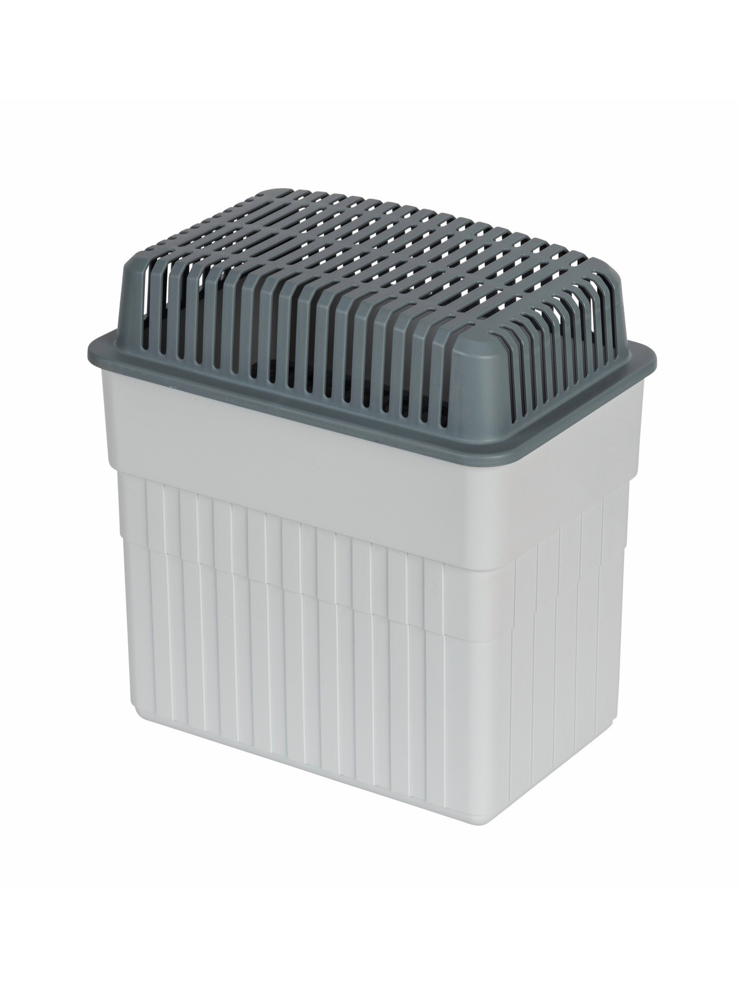 Wenko Raumentfeuchter in Grau: Vorderseite