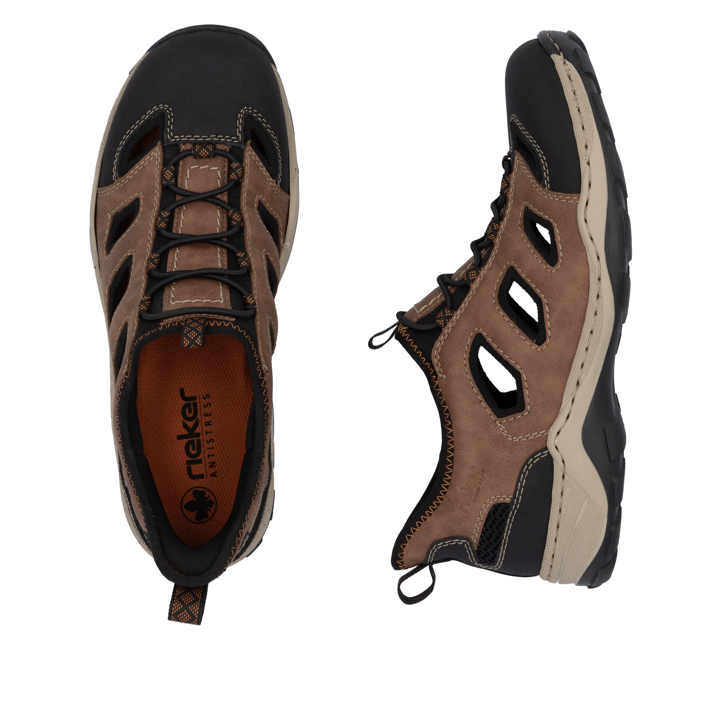 Rieker Slipper in Braun