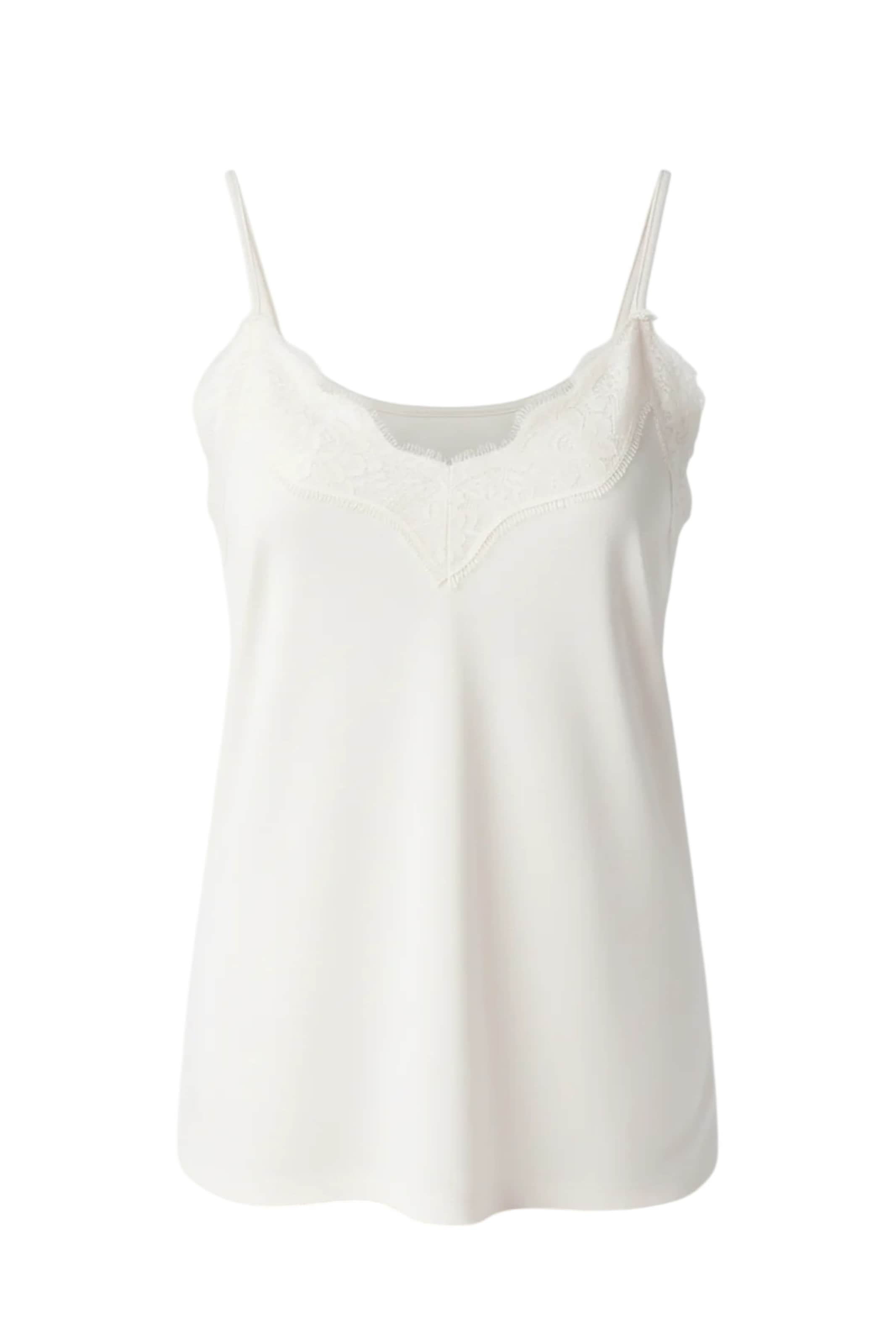 Alexa Dash Top in Beige: front