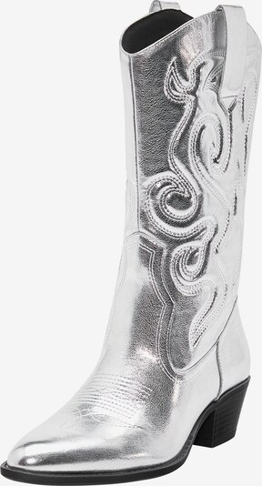 Cizme de cowboy Pull&Bear pe gri argintiu, Vizualizare produs